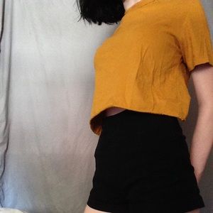 Yellow croptop